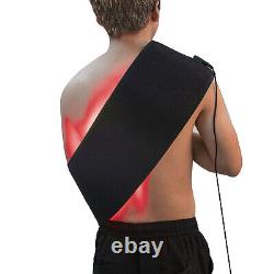 Infrared Red Light Therapy Back Waist Pain Relief Wrap Belt Weight Loss Effectiv
