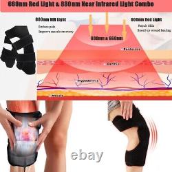 Infrared Red Light Therapy Belt Knee Joints Muscle Pain Relief Laser Lipo Pad