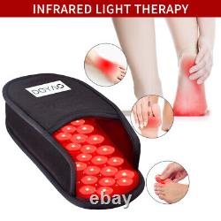 Infrared Red Light Therapy Foot Pain Relief Relax Slippers Home Use Device Gift