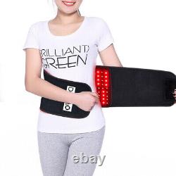 Infrared Red Light Therapy Pad Nerve Pain Relief Device Massage Belt & Slippers