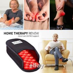Infrared Red Light Therapy Pad Nerve Pain Relief Device Massage Belt & Slippers