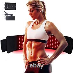 Infrared Red Light Therapy Wrap Belt for Shoulder Back Waist Joints Knee Pain