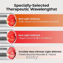 Infrared & Red Light Therapy for Body Joints & Muscles Pain Relief, Portable Red