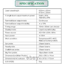 LASTEK Multifunctional laser Therapy Device Home / Clinic Used Multiple Persons