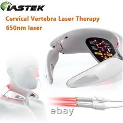 LASTEK Neck Releaser Cervical Vertebra Laser Light Therapy Electric Pain Relief