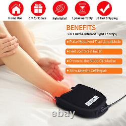 LED Infrared Red Light Therapy Slipper for Foot Neuropathy Pain Relief 1 Pair