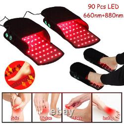 LED Infrared Red Light Therapy Slippers for Foot Neuropathy Joint Pain Relief