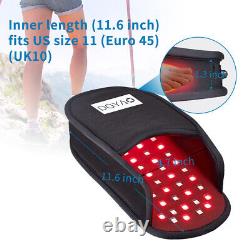 LED Infrared Red Light Therapy for Foot Neuropathy Joint Pain Relief Slipper