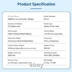 LLLT Cold Laser Therapy Physiotherapy Machine for Arthritis Pain Relief 24Diodes LLLT Cold Laser Therapy Physiotherapy Machine for Arthritis Pain Relief 24Diodes