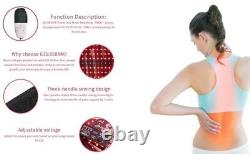 Large Near Infrared Red Light Therapy Pad Mat for Full Body Pain Relief Slimming