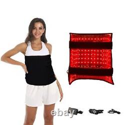 Large size Red light therapy mat for back waisr pain relief. Belly fat loss