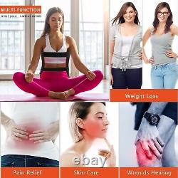 Large size Red light therapy mat for back waisr pain relief. Belly fat loss