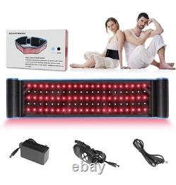 Laser Lipo LED Red Light Therapy Belt Pain Relief Near Infrared Weight Loss Fast