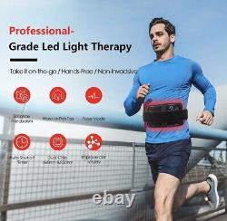 Laser Lipo LED Red Light Therapy Belt Pain Relief Near Infrared Weight Loss Fast