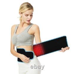 Laser Red Light Therapy Waist Wrap Pad Belt 660/850nm Pain Relief Weight Loss