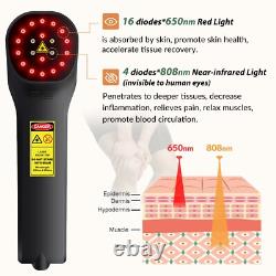 Low Level Cold Laser Therapy for Muscle Strain 808nm 650nm Body Feet Anti Pain