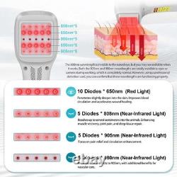 Low Level Light Therapy LLLt Device for Pain Relief Rechargeable Lithium Battery