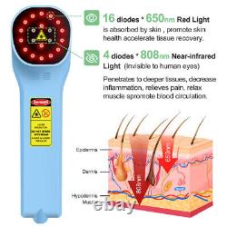 Low Level Light Therapy Near Me Cold Laser Therapy 808nm4+650nm16 for Pets