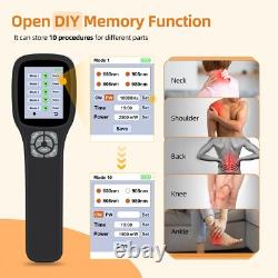 Low Level Light Therapy for Neuropathy Cold Laser Treatment 1-2500mW 3400mAh