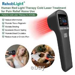 Lower Level Laser Therapy Topical Pain Relief Handheld Home Infrared Light Tool