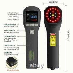 Lower Level Laser Therapy Topical Pain Relief Handheld Home Infrared Light Tool