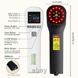 MLS Laser Therapy for Neuropathy Sciatica Feet Pain Relief 650nm 808nm 880mW