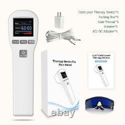 MLS Laser Therapy for Neuropathy Sciatica Feet Pain Relief 650nm 808nm 880mW