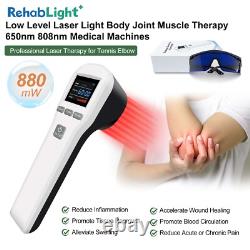 Medic Therapeutics Laser Therapy for Muscle Body Joint Pain Medic 650nm 808nm