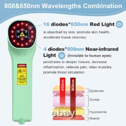 Medical 808nm Laser Therapy Device for Deep Joint Pain Surface Wound Treatment