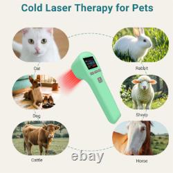 Medical 808nm Laser Therapy Device for Deep Joint Pain Surface Wound Treatment
