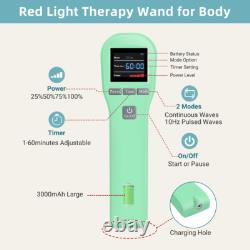 Medical 808nm Laser Therapy Device for Deep Joint Pain Surface Wound Treatment