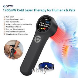 Medical Cold Laser Therapy for Pain 660nm+810nm+980nm NIR Light Therapy Device