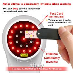 Medical Cold Laser Therapy for Pain 660nm+810nm+980nm NIR Light Therapy Device