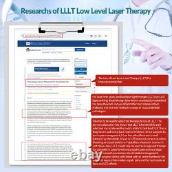 Medical Cold Laser Therapy for Pain 660nm+810nm+980nm NIR Light Therapy Device