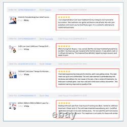 Medical Grade Cold Laser Red Light Therapy Device for Human and Pet Pain Relief