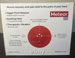 MyoStorm Red Meteor 2.1 Vibration & Heat Therapy Massage Ball Pain Relief