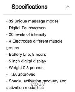 NAMIRSA THERAPY NAMPAD PRO Professional Grade Muscled Stimulator Massage NEW