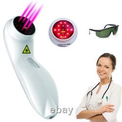 NEW LLLT Cold Laser Therapy Powerful Pain Relief Pet Friendly Device WithGlasses