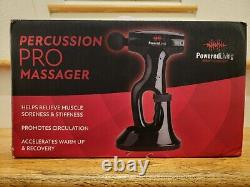 NIB Professional Grade PoweredLiving Percussion Pro Massager Physical Therapy