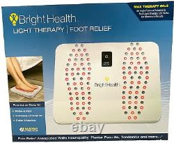 NWOT Bright Health Light Therapy Foot Relief Device, Increases Circulation