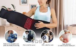 Near Infrared Red Light Therapy Belt Flexible Wrap Devices for Body Pain Relief