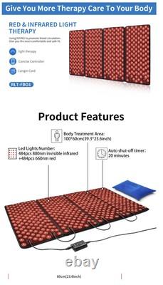 Near Infrared Red Light Therapy Blanket/Pad? Full Body Pain Relief? DGYAO? 880nm