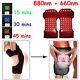 Near Infrared Red Light Therapy Pad Belt Knee Joints Muscle Pain Relief Device