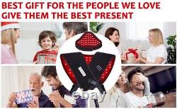 Near Infrared Red Light Therapy Shoulder Wrap Pad Belt For Neck Back Pain Relief