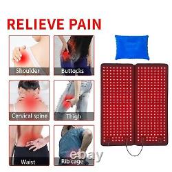 New Infrared & Red light Therapy Device For Full Body Pain Relief Pads withpulse
