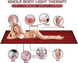 New Large Size Whole Body Losing Weight Red Light therapy Physical Mat Device