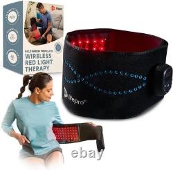 New LifePro Allevared Pro Elite Wireless Red Light Therapy Belt Pain Relief