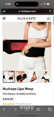 Nushape Lipo Wrap Therapy Color Black