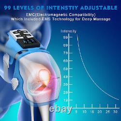 OSITO Heated Knee Massager TENS EMS Therapy Joint Electric Pulse Pain Relief