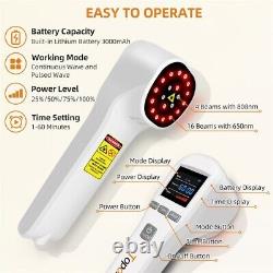 Pain Medic Laser Red Light Therapy Near-Infrared Light Therapy for Tissue Repair